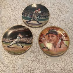 NY Yankee Legends Collectors Plates