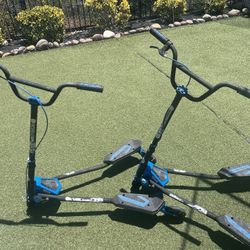 2 Swing Scooters For Adults/Older Kids