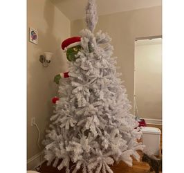 9ft white Christmas tree