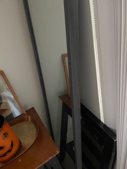 Free Tall Standing Mirror top needs repair