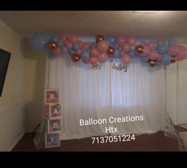Baby Shower / Reveal Balloon Garland