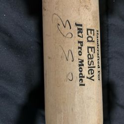Ed Easley Signed Broken Bat (Quakes)