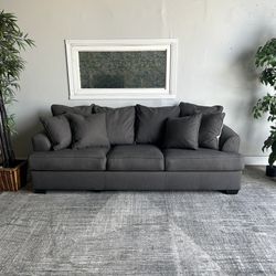 Charcoal Gray Sofa - Delivery Included