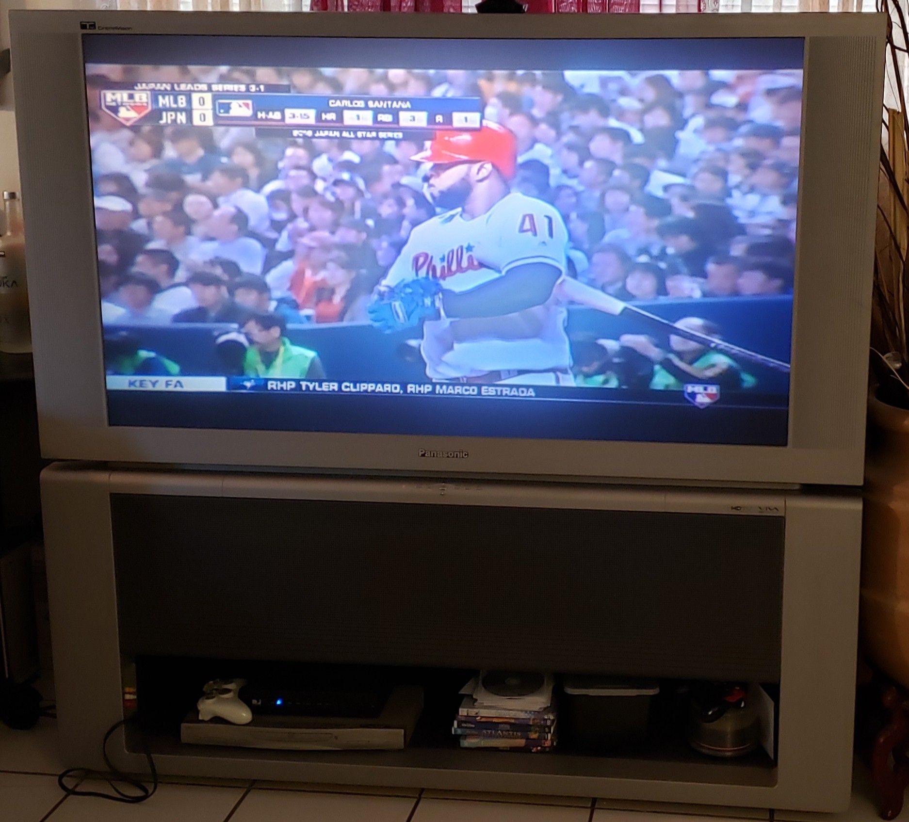 55 inch Panasonic HD projector TV (works perfect)