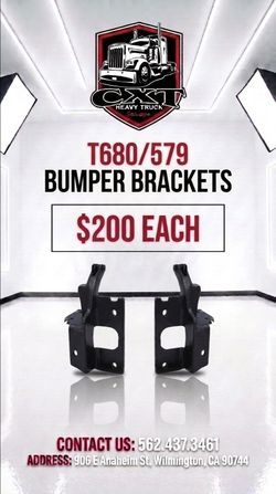T680/579 Bumper Brackets * NEW*
