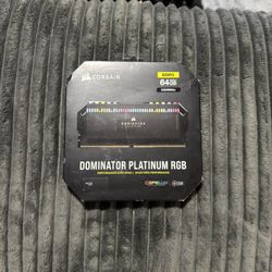 Dominator platinum rgb 2x32gb 5200mhz 