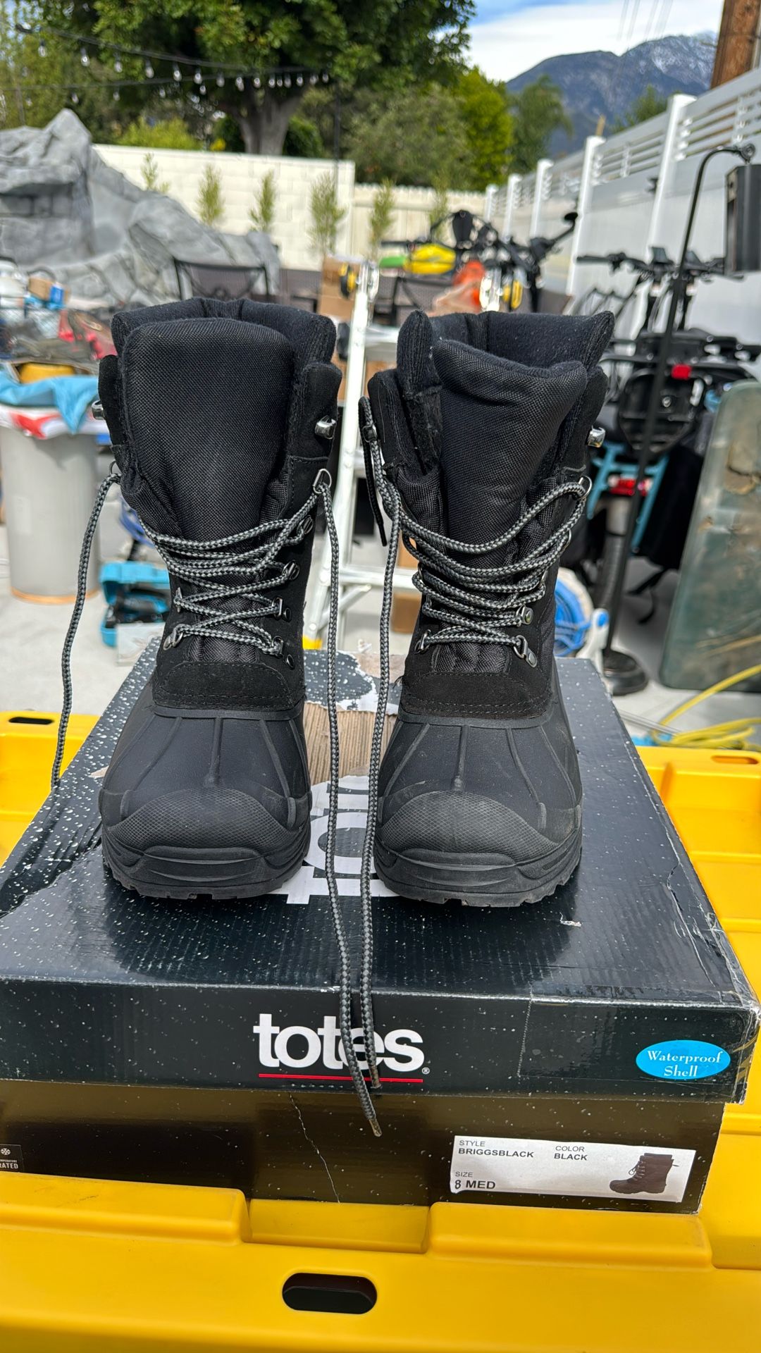 Totes Men Snow Boots 