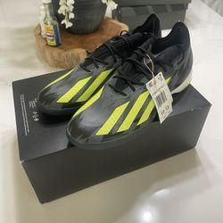 Adidas X Crazyfast Injection.1 IN Crazycharged Size 12 Soccer Indoors NEW w/ Bag