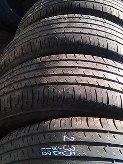 235 60 18 four Michelin tires $20 each