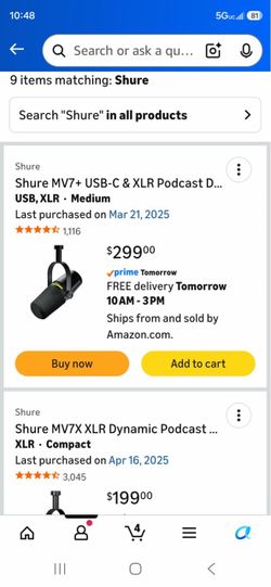 Micrófono Shure MV7