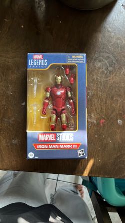 Marvel studios iron man mark III action figure