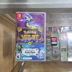 Pokémon Violet + Hidden Treasure of Area Zero DLC Nintendo Switch Game