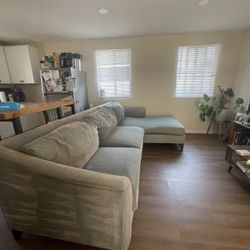 Sage Green Couch 