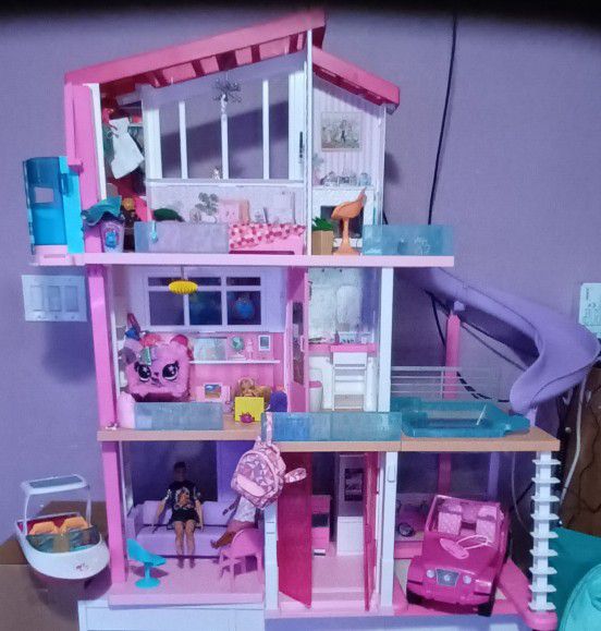 Barbie House With Accessories