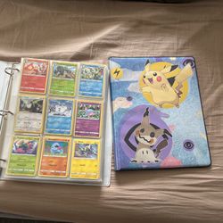 Pokémon Cards With Binders