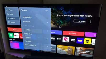 LG OLED Smart TV with webOS