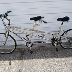 Tandem Bicycle. Like New. New Tires And Tubes. Beautiful Bike. FIRM 