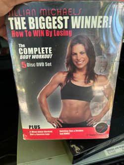 Jillian Michaels Complete Body Workout 5 disk dvd