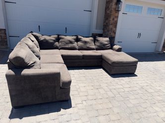 3 piece grey sectional