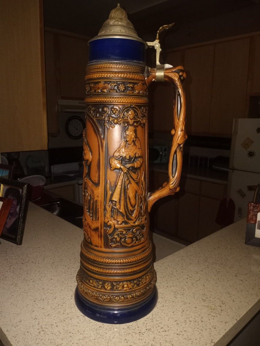 german beer stein