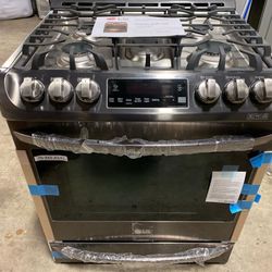 Lg Gas Stove Range Black Stainless Steel