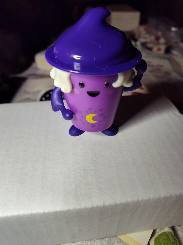 Frosty Fright Toy " Cold Spell" Purple Witch
