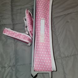 Pottery Barn Kids Baby 18 Inch Rolling Doll Carrier with Doll Travel Seat