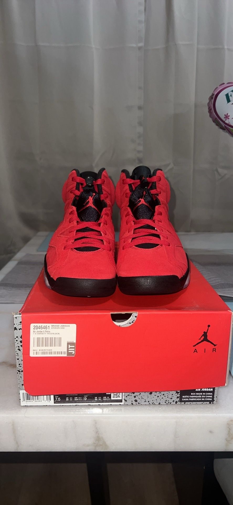 Air Jordan 6 Toro Bravo