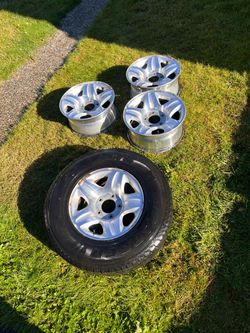 2001 Ford expedition, aluminum rims