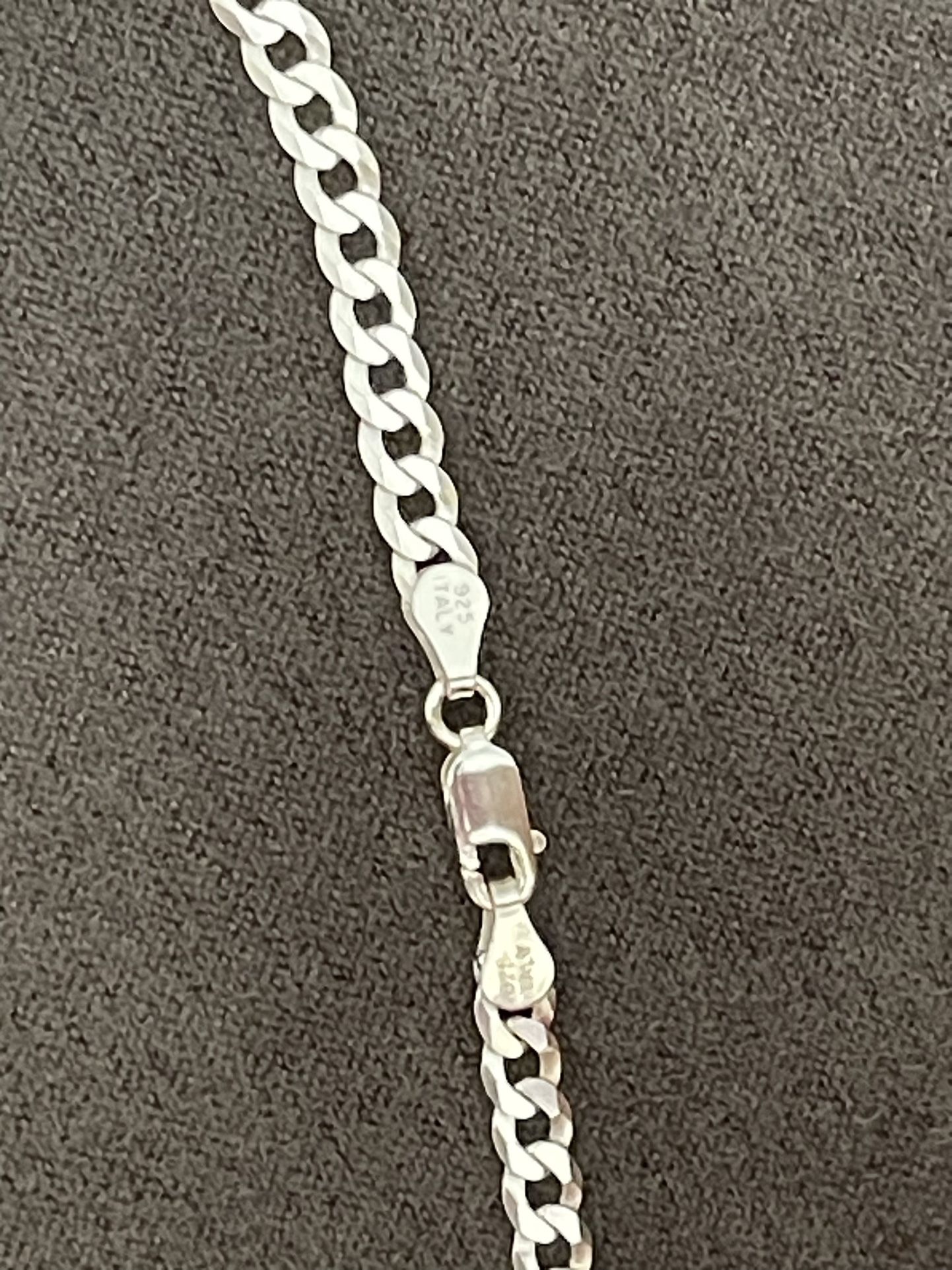 Brand New Italian Design 925 Silver Chain - 22” (5mm)