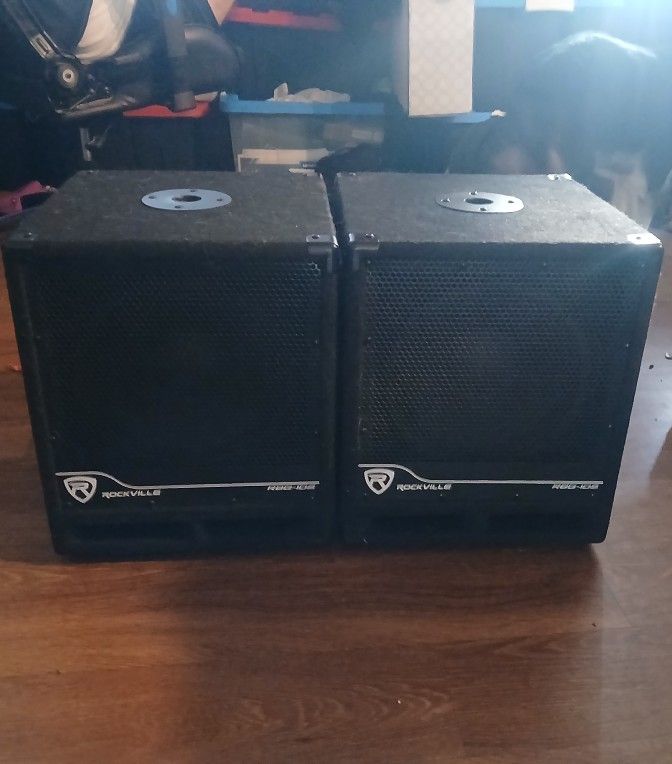 2 10inch  Dj Subwoofers 