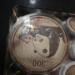 2011 China 300 Yuan Silver Panda 1 Kilo NGC PF-70 Ultra Cameo