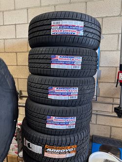 245/45R20 American brand New tires mounted and balanced included