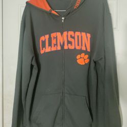 Clemson Zip Up Hooded Jacket
