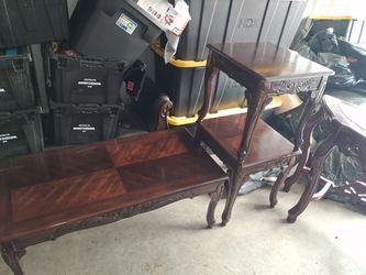 Living room table set