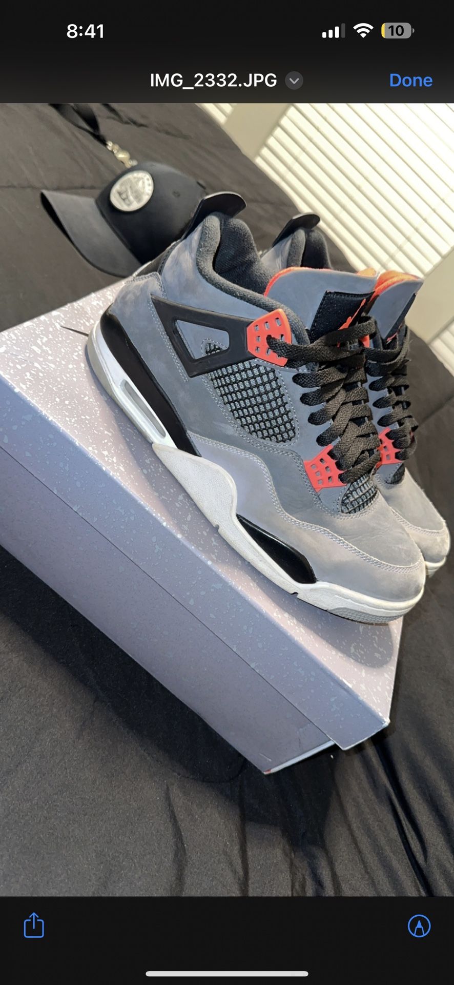 Jordan 4 Infrared Size 11 Men