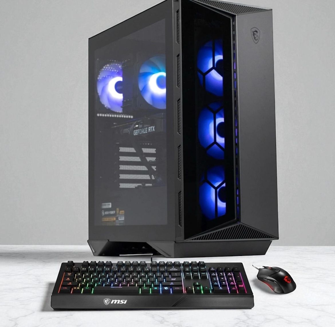 MSI Aegis Z2 gaming desktop R7 8700F 16gb RTX 5060 2Tb