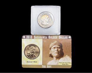 Susan B. Anthony and Sacagawea Golden Dollar