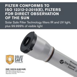 Celestron – EclipSmart Safe Solar Telescope Filter