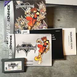 GBA Kingdom Hearts: Chain of Memories CIB