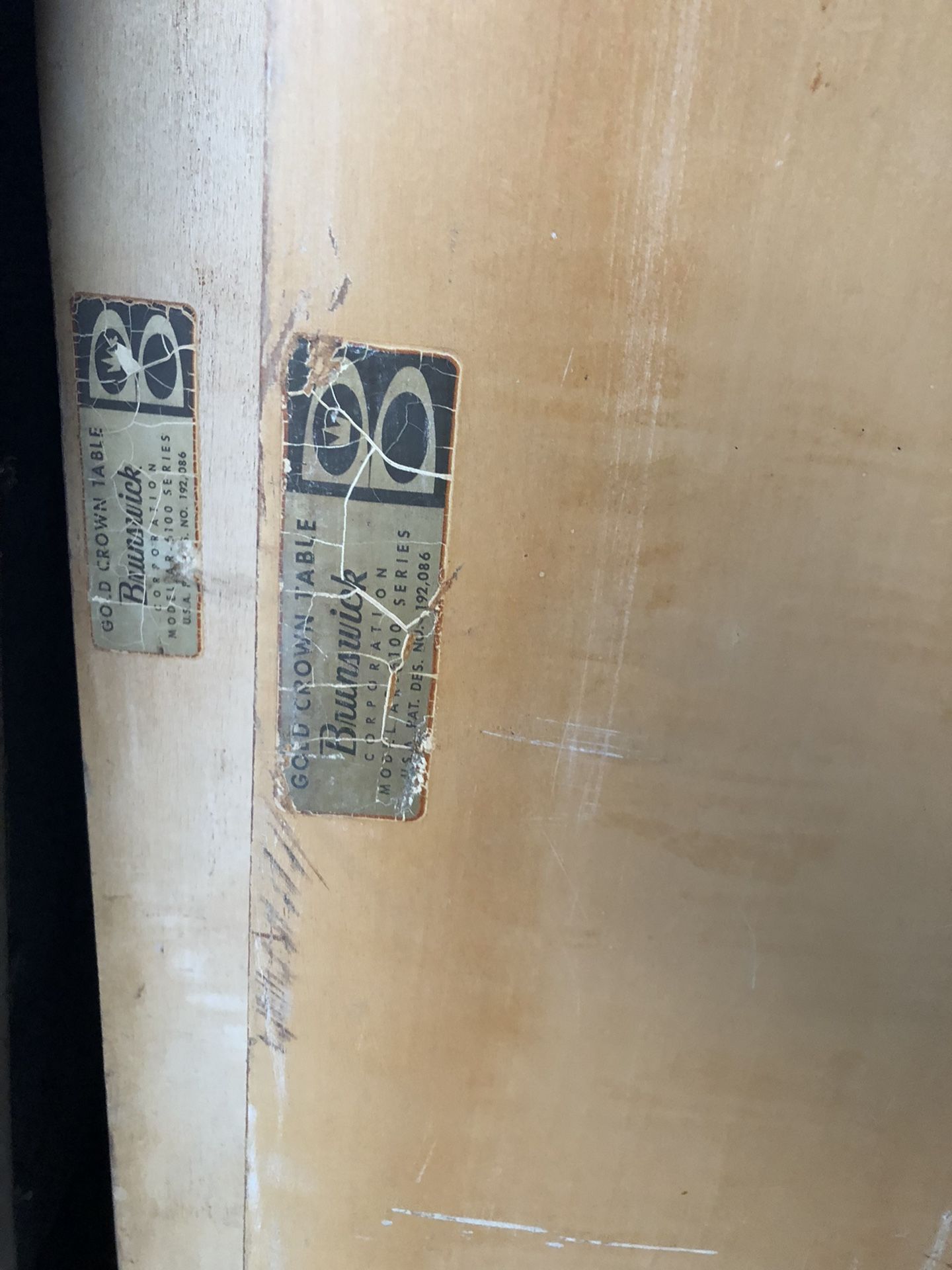 Brunswick Gold Crown Parts