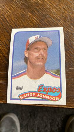Topps  Randy Johnson error card