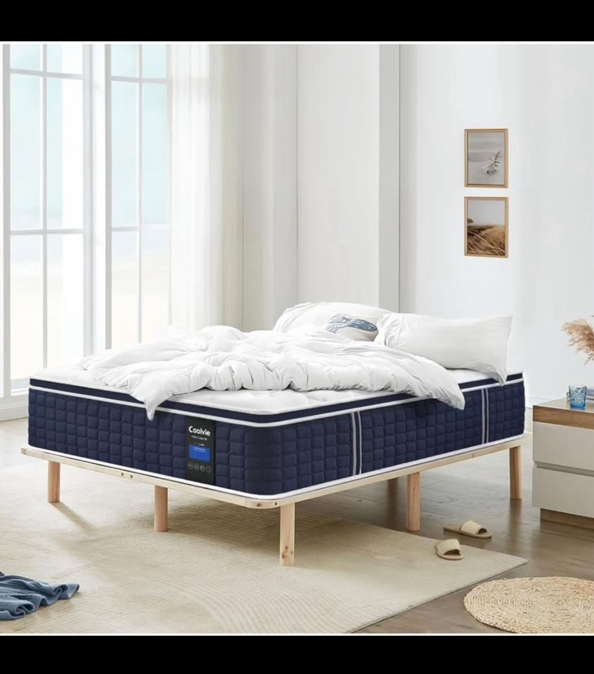 Full Size Mattress Hybrid Cooling Gel