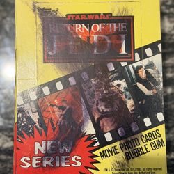 Unopened Return of the Jedi Movie Photo Cards  Box Set