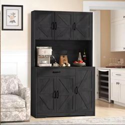 Home Tea & Coffee Bar+Wine & Cocktail Heavy Duty  Pantry