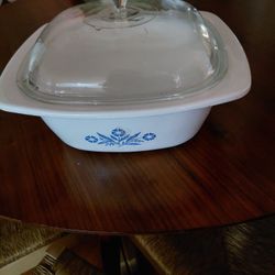 Corningware Blue Flowers