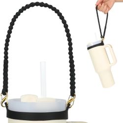 NEW Black Silicone Water Bottle Handle/Holder