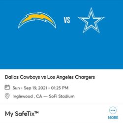 Chargers Vs. Cowboys