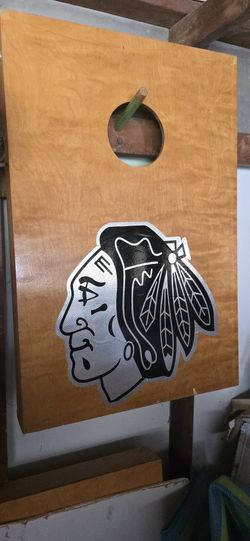 Blackhawks Cornhole Game