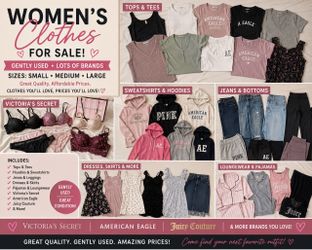 Women's Clothing Lot – Mixed Brands S/M/L